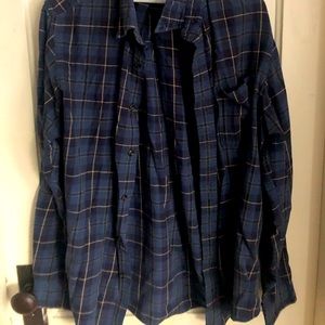 Blue Eddie Bauer flannel